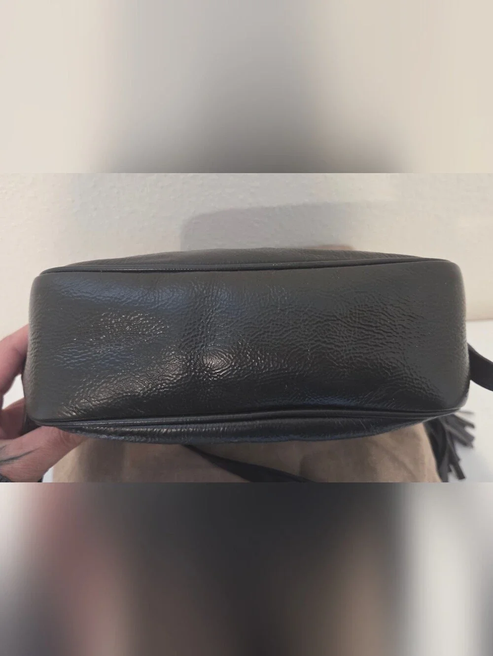 Gucci Soho Disco Patent Leather Crossbody Bag